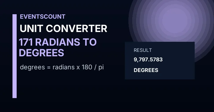 171 Radians To Degrees