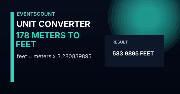 178 Meters To Feet