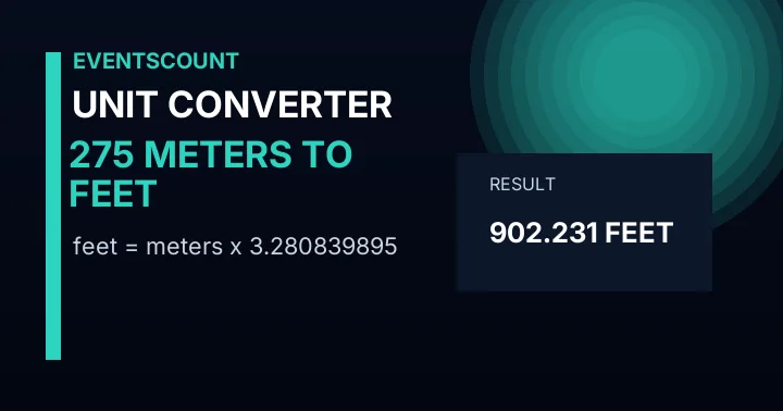 275 Meters To Feet