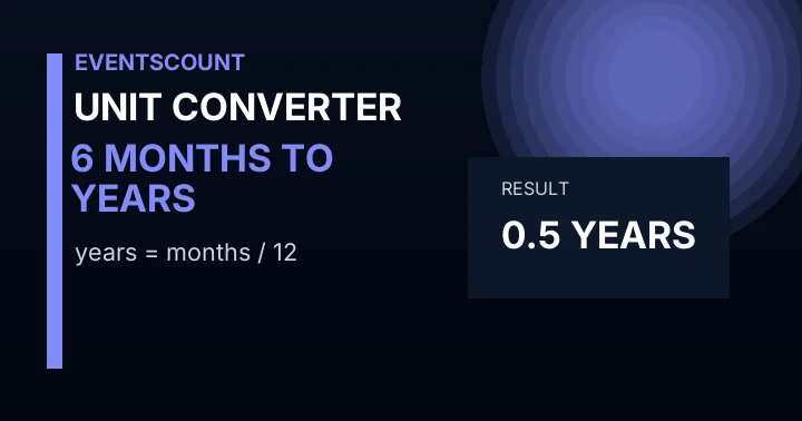 6 Months To Years
