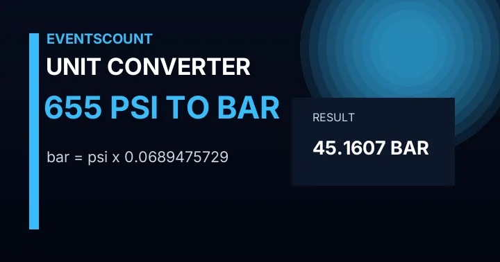 655 Psi To Bar