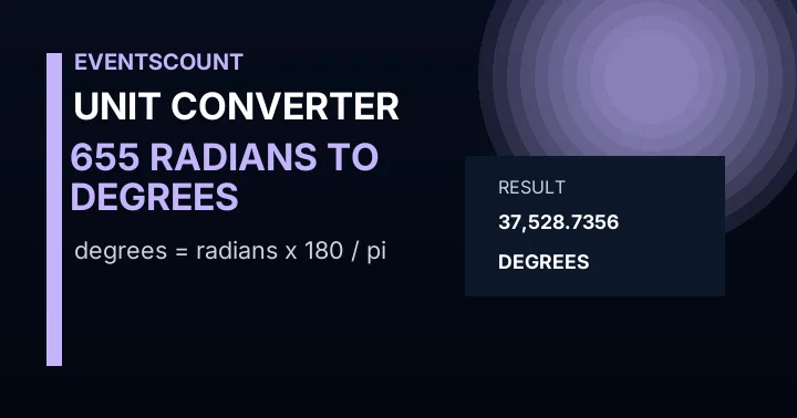 655 Radians To Degrees