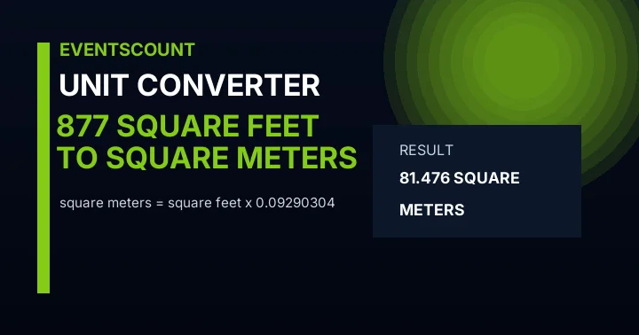 877 Square Feet To Square Meters
