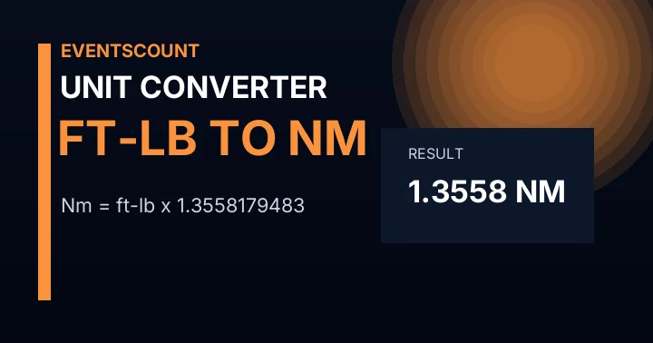 ft-lb to Nm Converter