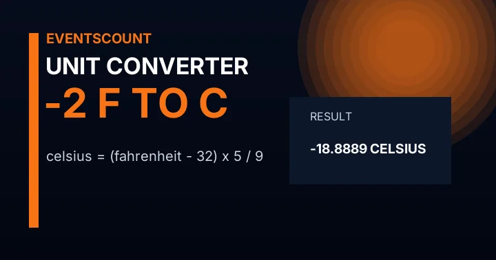 -2 F to C