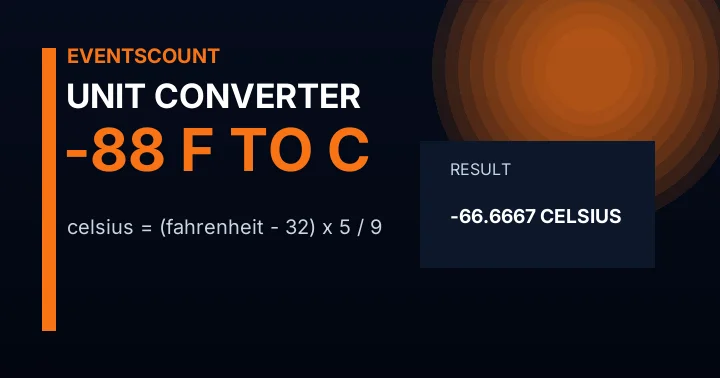 -88 F to C