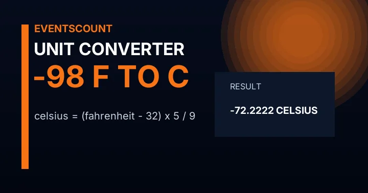 -98 F to C