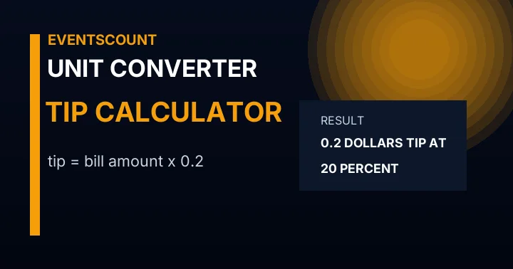 Tip Calculator Converter