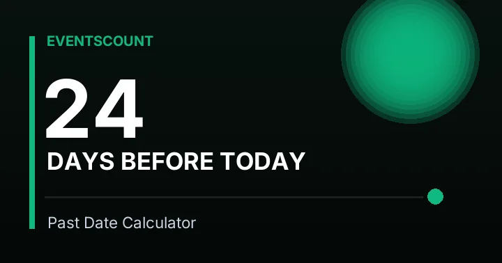 24 Days Before Today