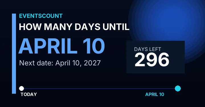 How Many Days Until April 10?