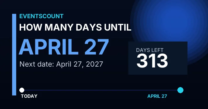 How Many Days Until April 27?