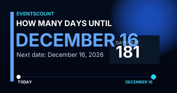 How Many Days Until December 16?