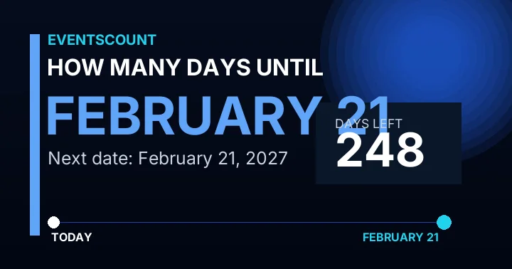 How Many Days Until February 21?