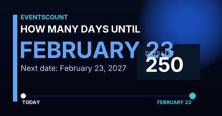 How Many Days Until February 23?