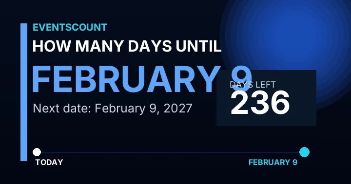 How Many Days Until February 9?