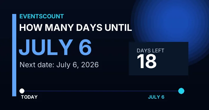 How Many Days Until July 6?
