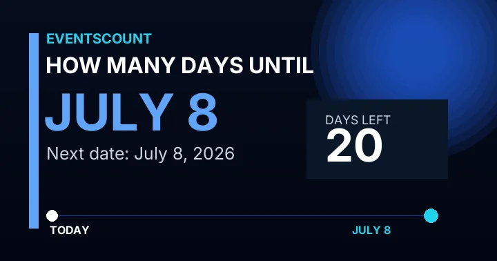 How Many Days Until July 8?