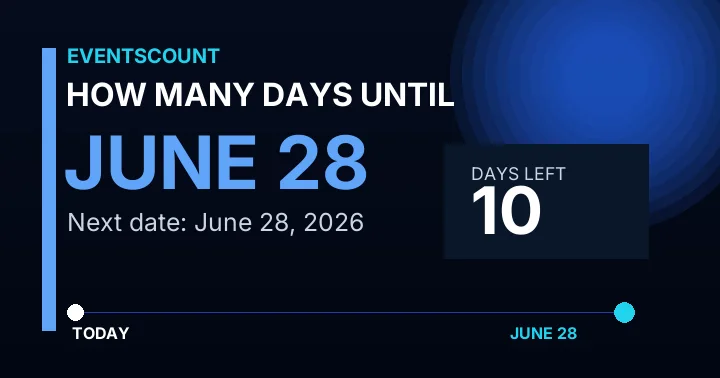 How Many Days Until June 28?