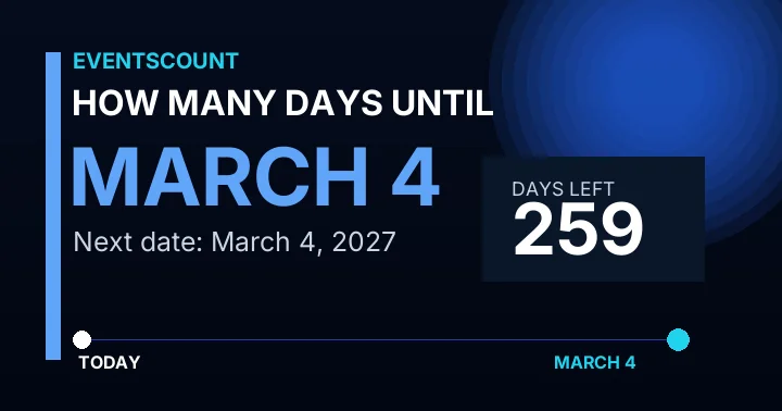How Many Days Until March 4?