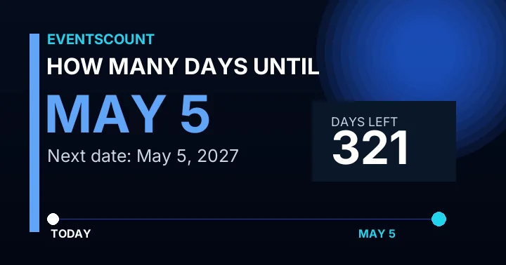How Many Days Until May 5?