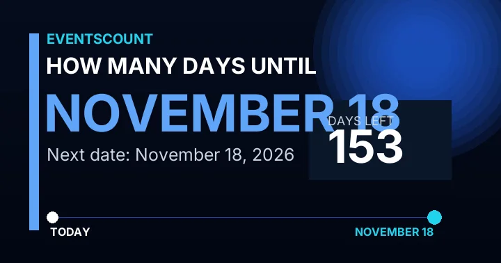 How Many Days Until November 18?