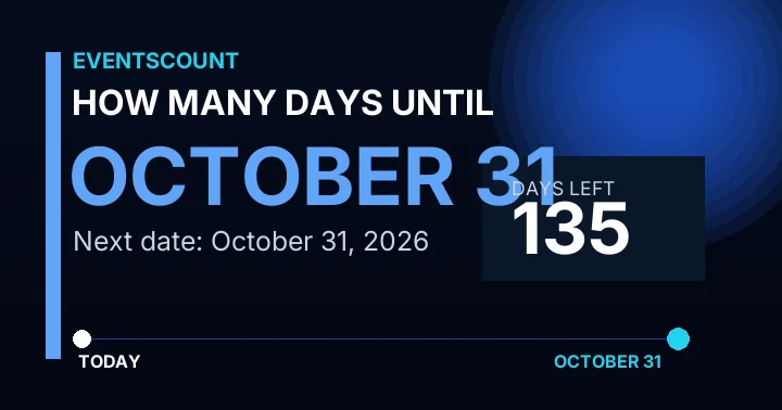 How Many Days Until October 31?