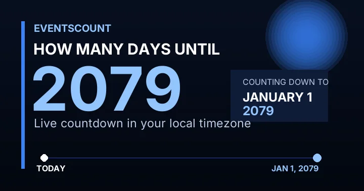 How Many Days Until 2079?