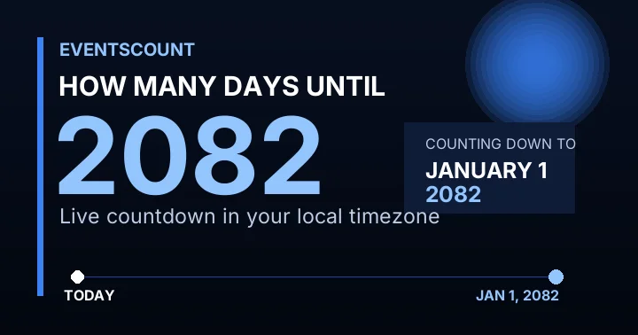 How Many Days Until 2082?