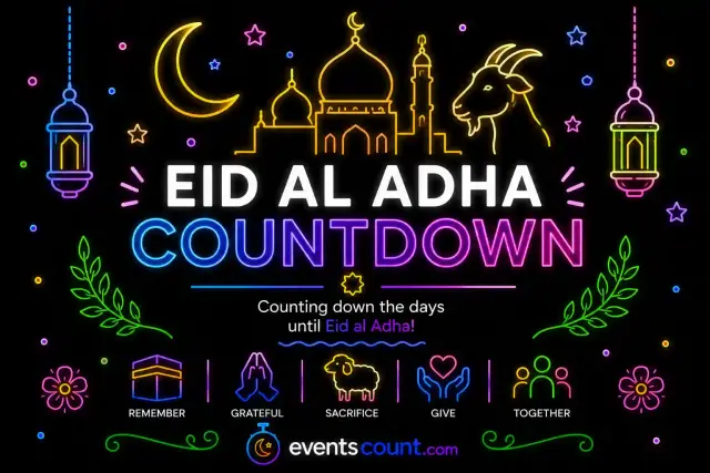 Eid al-Adha Countdown 2027
