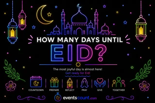How Many Days Until Eid Countdown