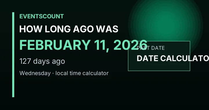 How Long Ago Was February 11, 2026?