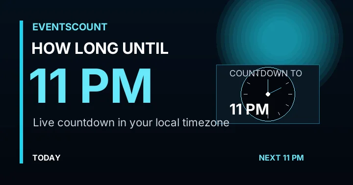 How Long Until 11 PM?