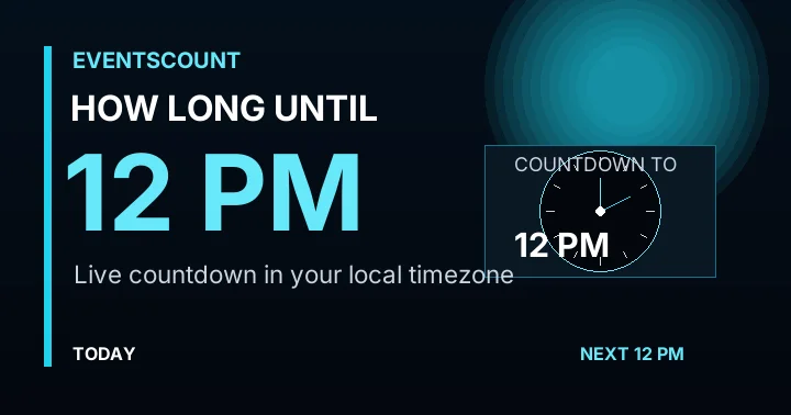 How Long Until 12 PM?