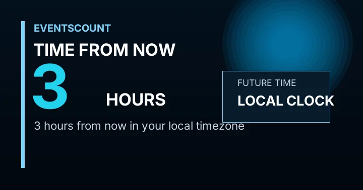 3 Hours From Now