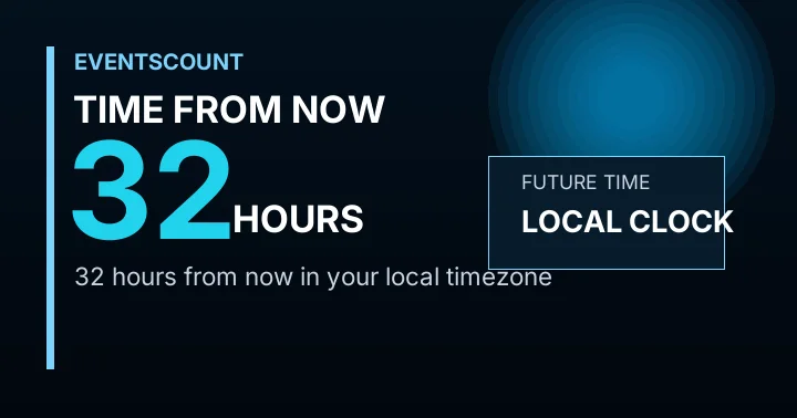 32 Hours From Now