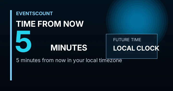 5 Minutes From Now