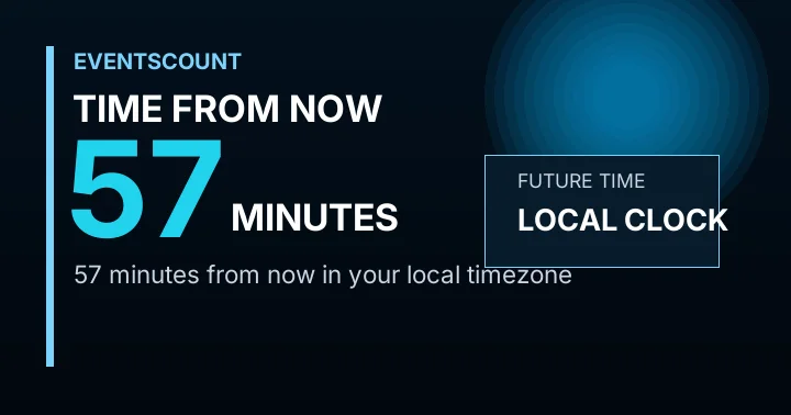 57 Minutes From Now