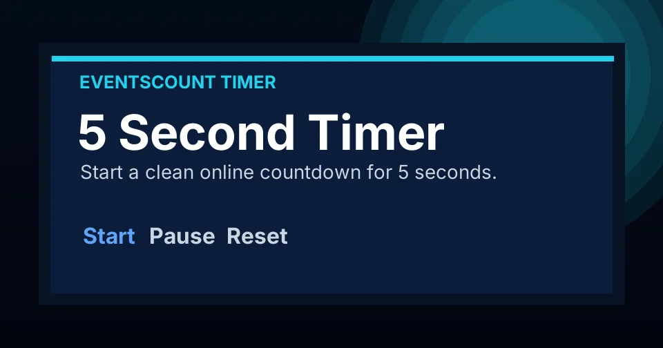 5 Second Timer