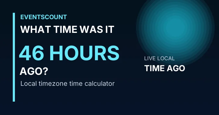 What Time Was It 46 Hours Ago?